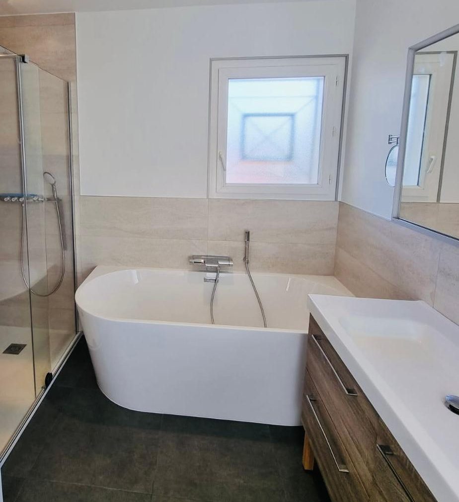 Rénovation salle de bain Lanton